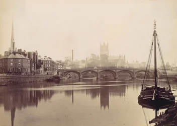 Worcester. Vom Severn, 1870er Jahre
