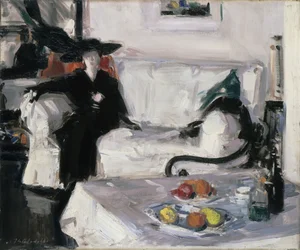 Innenraum mit Figur
