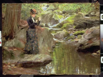 Die Angelschnur auswerfen