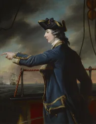 Porträt von Kapitän Edward Knowles, R.N. (1742-1762)