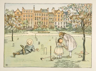Der Schornsteinfeger, aus Vierundzwanzig Arbeiter, veröffentlicht 1900