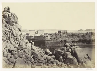 Blick auf die Südseite der Insel Philae