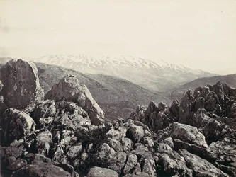 Berg Hermon, Der Berg der Verklärung, ca. 1857