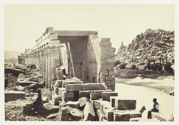 Die Kolonnade, Insel Philae