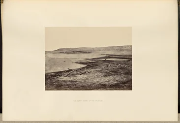 Die Nordküste des Toten Meeres