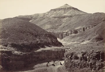 Tal der Königsgräber, Theben, 1857