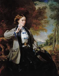 Porträt der Hon. Mrs. Meynell-Ingram