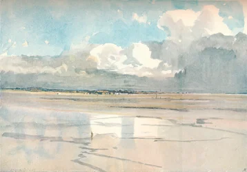Die Mündung des Dee, um 1877-1906