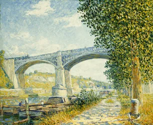 Le Pont du Chemin de Fer a Moret