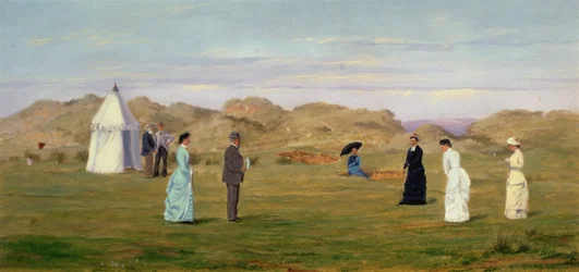 Damenmatch in Westward Ho!