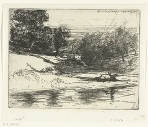 Landschaft um Castell Newydd in Wales