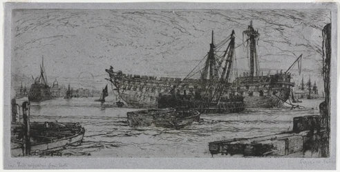 Das Auseinanderbrechen der Agamemnon, 1870