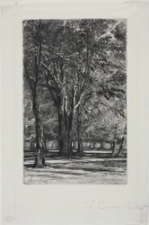 Kensington Gardens, Nr. II (große Platte)