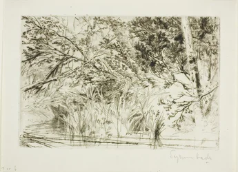 Mündung eines Baches, Nr. II