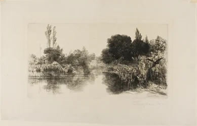 Shere Mill Pond, Nr. II (große Platte)