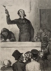 Der Auktionsraum: Der Auktionator