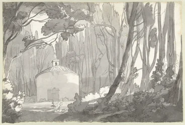 Im Park der Villa Mondragone in Frascati