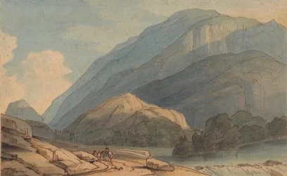 Der Eingang nach Borrowdale, ca. 1786