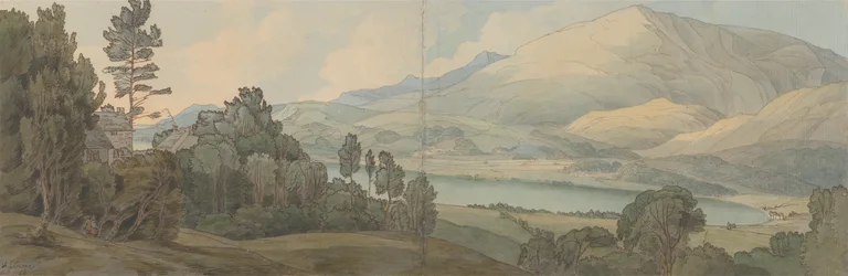 Blick auf den Lake Coniston, Lancashire