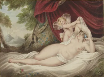 Amor entschleiert Venus