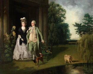 Porträt von Herrn und Frau Richardson