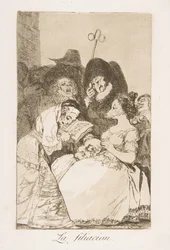 Platte 57 aus Los Caprichos: Die Abstammung, 1799
