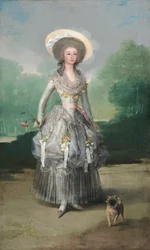 Die Marquesa de Pontejos, um 1786