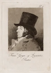Francisco Goya y Lucientes, Maler, Platte eins aus Los Caprichos