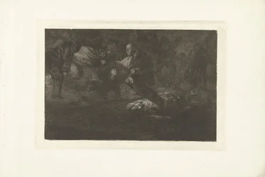 Begräbnis Dummheit (Los Disparates)
