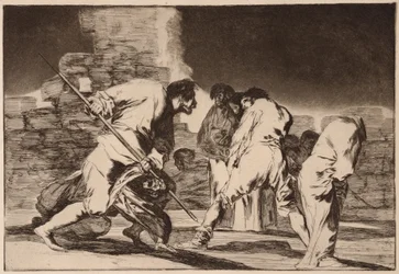 Grausame Torheit, aus der Serie Los Disparates