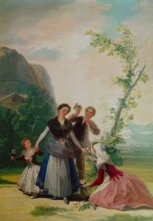 Die Blumenmädchen oder Frühling