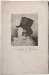 Die Caprichos: Porträt von Goya