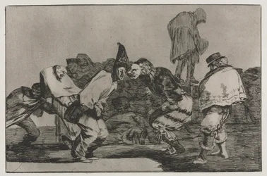 Die Sprichwörter: Karnevalsnarrheit, 1864