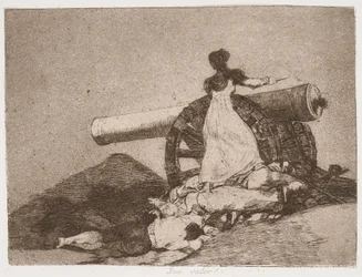 Welch Mut! aus der Serie Los desastres de la guerra
