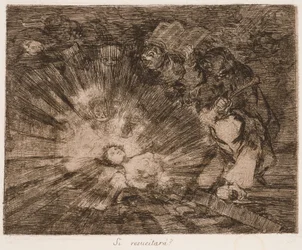 Wird sie wieder auferstehen? aus der Serie „Die Schrecken des Krieges“