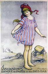 Plakat zur Werbung für die Nationalanleihe 1920, Banque de Paris et des Pays-Bas