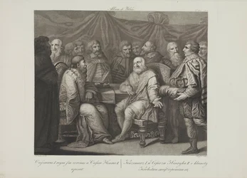 Kasimir I. der Erneuerer trifft Kaiser Heinrich III.