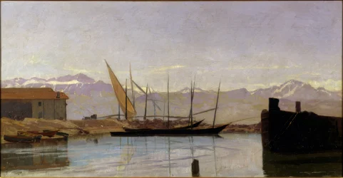 Der Hafen von Paudex