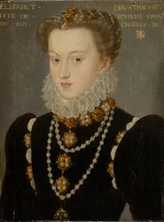 Porträt von Elisabeth von Österreich, Ehefrau von König Karl IX. von Frankreich, nach 1571