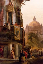 Fronleichnamsprozession vor der Kathedrale von Sevilla