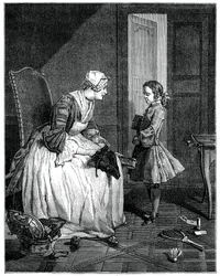 Die Gouvernante, 1739