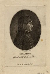 Napoleon als Kommandant der Armee von Italien, um 1798