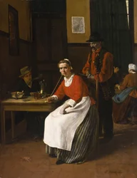 Inneres einer Schenke