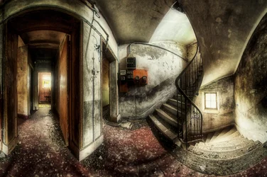 Vergessene Wendeltreppe