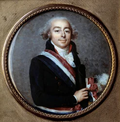 Porträt von Graf Francois Antoine Boissy d