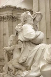 Detail des Grabmals von Armand-Jean du Plessis, Kardinal Richelieu 1585-1642, 1694 (Detail)