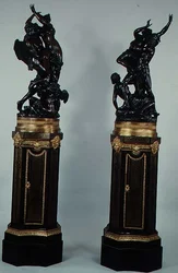Die Entführung der Proserpina, Basen zugeschrieben Boule, ca. 1693-1710