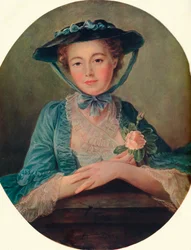Mlle. Doré - Französische Schule, ca. 1760, 1910