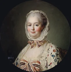 Porträt der Marquise de Pompadour (1721-1764)