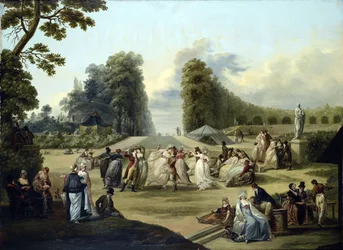 Ball in den Tivoli-Gärten, Paris